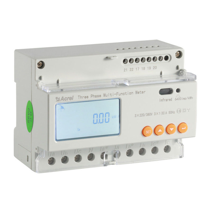 Acrel DTSD1352-CT 3 phase kwh meter din rail multifunction power meter multi tariff kwh meter with external cts